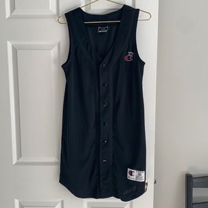 Black jersey dress size M